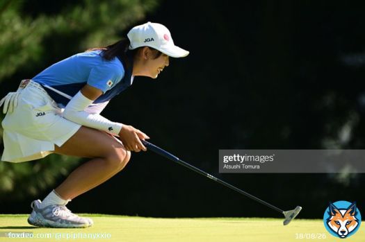 馬場咲希選手のラインの読み方。  #馬場咲希  #日本女子オープン