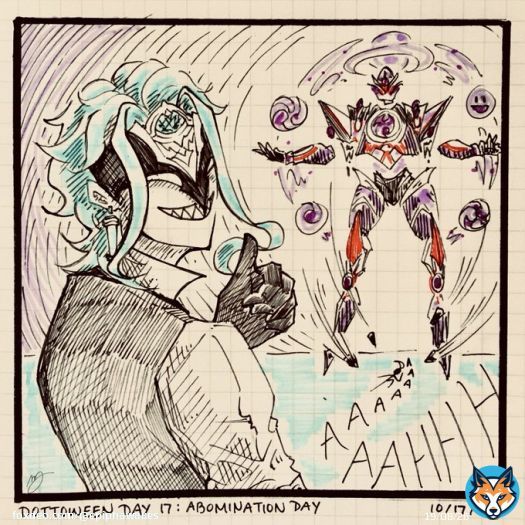 day 17 of #Dottoween2022: abomination day &mdash; #dottore #GenshinImpact #原神