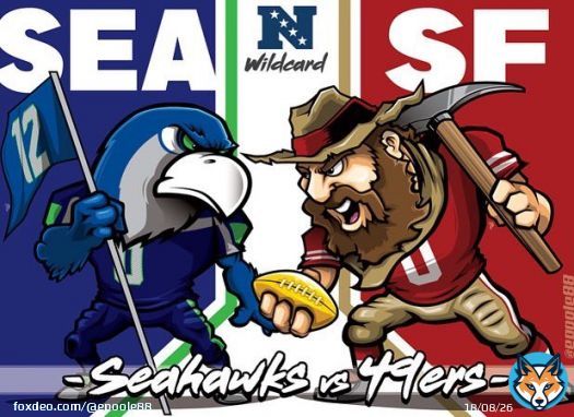 Lil late on the SEA-SF matchup, but just in time for the LAC-JAX game  #NFLPlayoffs #SEAvsSF #LACvsJAX #NFL