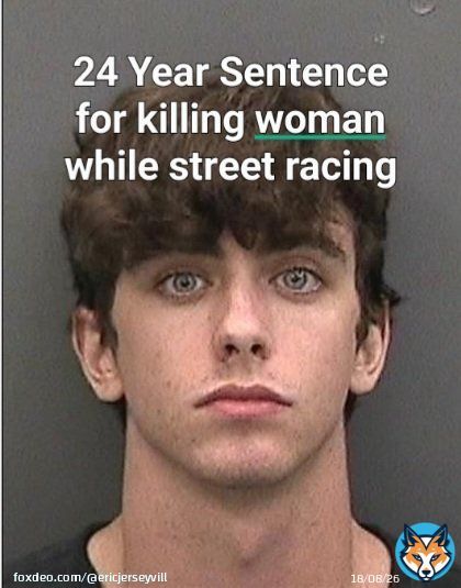 Henry Ruggs III gets a 3 year plea deal for drunk driving accident that killed a woman in Las Vegas. Cameron Herrin (sober) gets a 24 year sentence for killing a woman while drag racing in Tampa.  If these sentences were reversed, all hell would havebroken loose by now...