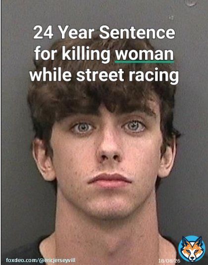 Henry Ruggs III gets a 3 year plea deal for drunk driving accident that killed a woman in Las Vegas. Cameron Herrin (sober) gets a 24 year sentence for killing a woman while drag racing in Tampa.  If these sentences were reversed, all hell would havebroken loose by now...