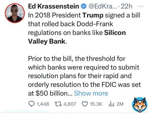 The DNC talking points must have been released this weekend. Apparently, the failure of ultra-woke Silicon Valley Bank isn&rsquo;t due to emphasis on DEI factors over creditworthiness of borrowers&hellip;it&rsquo;s Trump.