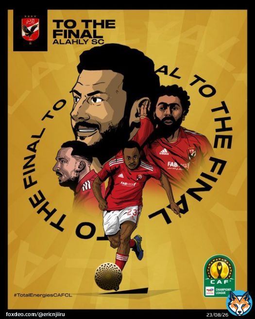 Al Ahly  reach their sixth Champions League final in 7 years and fourth consecutive. They&rsquo;ll play Mamelodi Sundowns  or Wydad  in the final. #CAFCL #TotalEnergiesCAFCL