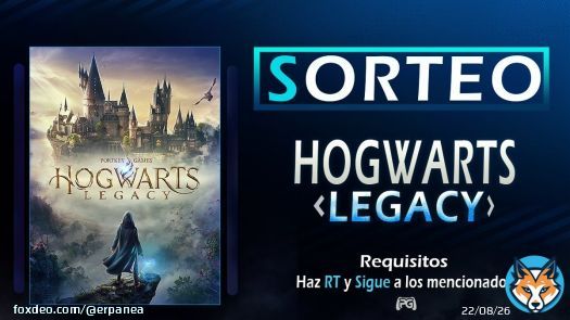 #SORTEO SEMANAL ~ Hogwarts Legacy (Plataforma a elegir) Para participar: Haz RT y Sigue a @ProGamesTM Menciona a dos amigos ¬ Termina: 7 días (21/02) ¡SUERTE!