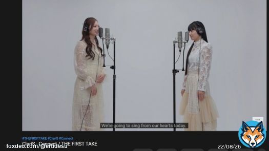 WAIT A DAMM MINUTE Idk how I missed this notification but CLARIS WAS ON THE FIRST TAKE AND THEY SANG CONNECT (Madoka Magica OP)... This is one of my fav ClariS songs as well idk how I missed it ;-;
