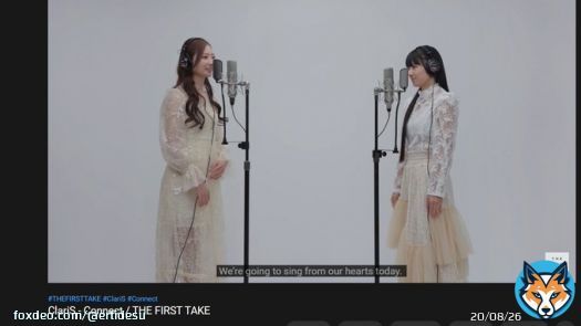 WAIT A DAMM MINUTE Idk how I missed this notification but CLARIS WAS ON THE FIRST TAKE AND THEY SANG CONNECT (Madoka Magica OP)... This is one of my fav ClariS songs as well idk how I missed it ;-;