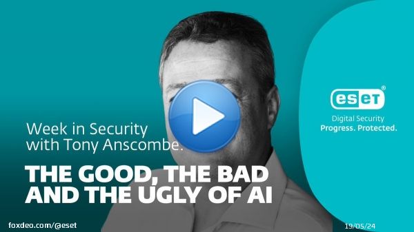 Sextortion is on the rise. In today’s #WeLiveSecurity video, you will learn about the growing trend of deepfake sexually explicit and AI-generated content.  However, not all AI-themed news this week has been negative. @TonyAtESET has the details. #ESET #cybersecurity