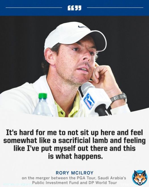 Rory McIlroy, one of the PGA Tour's most outspoken loyalists against LIV Golf, addressed the media for the first time since the Tour announced it is forming a partnership with Saudi Arabia's Public Investment Fund and the DP World Tour.  More: