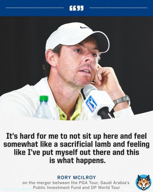 Rory McIlroy, one of the PGA Tour's most outspoken loyalists against LIV Golf, addressed the media for the first time since the Tour announced it is forming a partnership with Saudi Arabia's Public Investment Fund and the DP World Tour.  More: