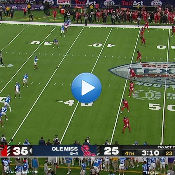 Texas Tech returned the onside kick for a TD