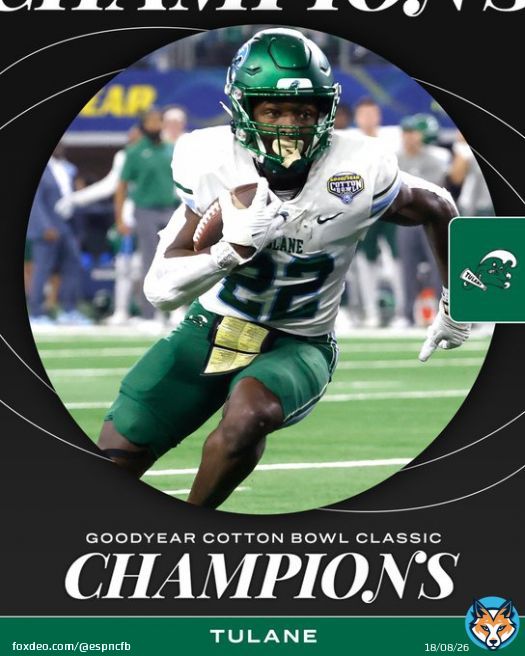 WHAT A COMEBACK   Tulane stuns USC 46-45 in the Goodyear Cotton Bowl Classic