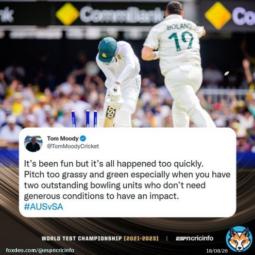 Your thoughts?    #AUSvSA