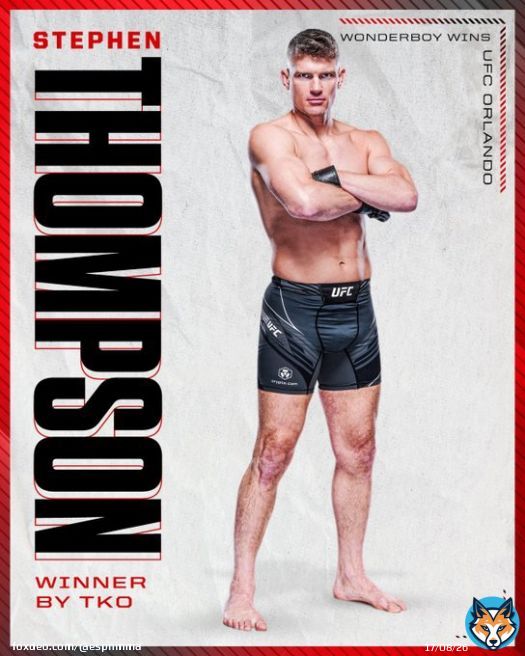 WONDERBOY WITH ONE OF THE BEST PERFORMANCES OF HIS CAREER  #UFCORLANDO