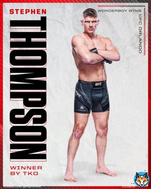 WONDERBOY WITH ONE OF THE BEST PERFORMANCES OF HIS CAREER  #UFCORLANDO