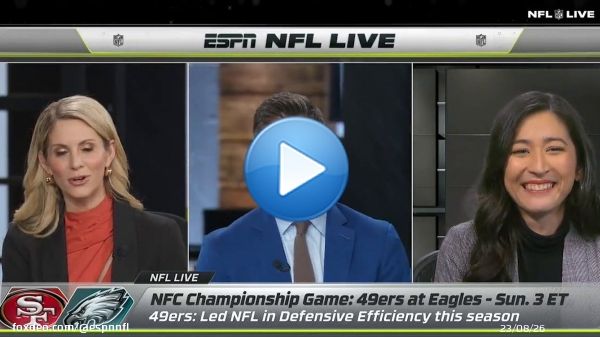 .@minakimes cannot hold her excitement for the 49ers-Eagles matchup    'This defensive line vs. this offensive line is what football nerds live for.'
