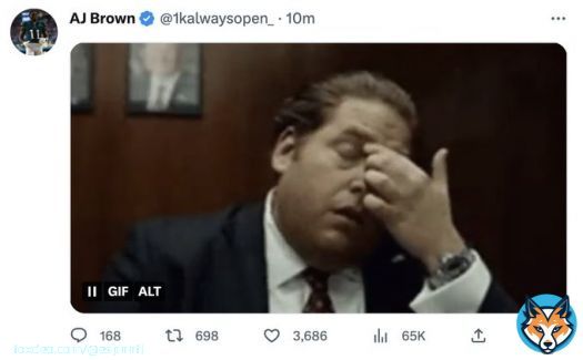 A.J. Brown tweeted this after the Darius Slay news broke