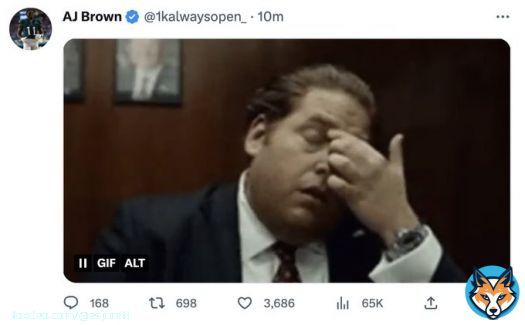 A.J. Brown tweeted this after the Darius Slay news broke