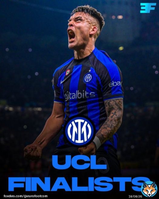 INTER MILAN ARE CHAMPIONS LEAGUE FINALISTS!