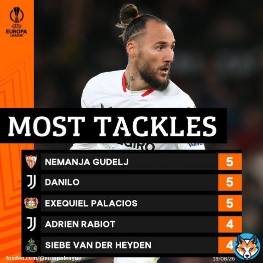 First-leg tackles   #UEL