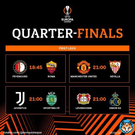 Who's your quarter-final team?   #UEL