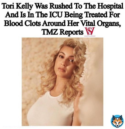 BREAKING:  American Singer, Tori Kelly, was rushed to the hospital and is being treated for blood clots surrounding her vital organs.  How many more healthy young people need to die, or become seriously injured, for you to believe us?  The COVID vaccines were a mistake.