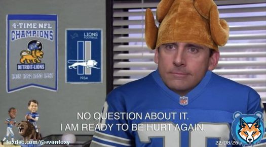 Lunch served at noon. Bud Light flowing (Whad). A thousand people jam packed in one tiny living room. With one tiny TV. All with hopes that the Detroit Lions will win a football game&hellip;   A Thanksgiving tradition unlike any other. This is our day. Let&rsquo;s enjoy it  #OnePride