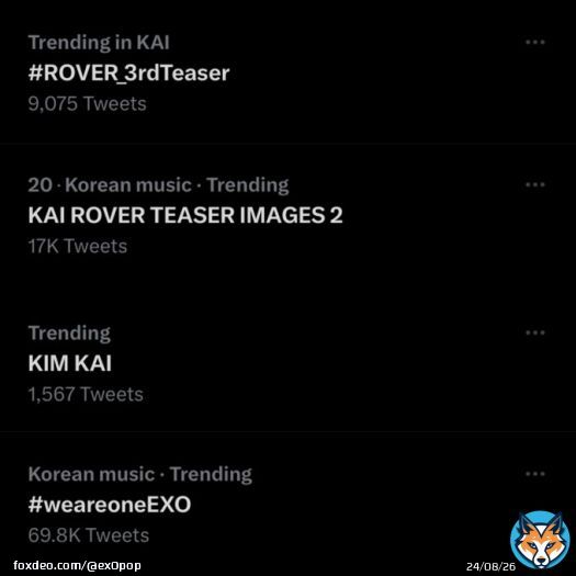 EXOLS KEEP DROPPING THE TAGS FOR JONGIN! KAI ROVER TEASER IMAGES 2 #ROVER_3rdTeaser #KAI_Rover  #KAI @weareoneEXO