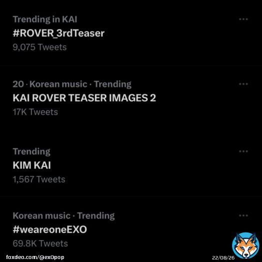EXOLS KEEP DROPPING THE TAGS FOR JONGIN! KAI ROVER TEASER IMAGES 2 #ROVER_3rdTeaser #KAI_Rover  #KAI @weareoneEXO