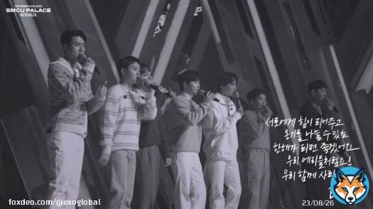 TRANS  | 230101 #EXO Ending Message @ SMTOWN LIVE 2023 : SMCU PALACE  &ldquo;Hope that it will be a year where we become each other&rsquo;s strength, sharing warmth. Like our eris! Let&rsquo;s all love~ &mdash;EXO&rdquo;  #SMCUwithEXO #엑소 @weareoneEX