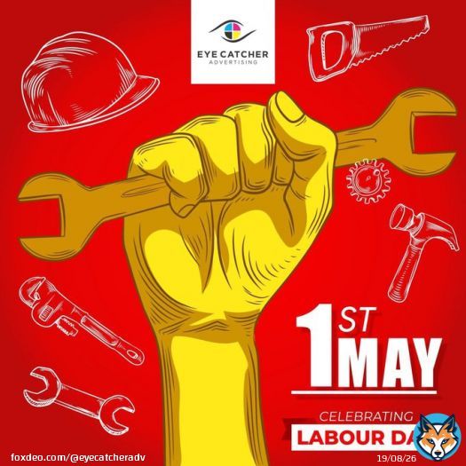 Sending good wishes of May Day to all the deserving workers of the world! Celebrating Labour Day!  . . . #LabourDay #WorkersDay #MayDay #BestOfTheDay #HappyHolidays #EyeCatcherAdv #Colombo #SriLanka #lka