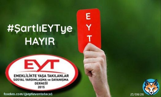 5 milyon EYT li ve aileleri ile birlikte 15-20 milyon kişi  8 eyl&uuml;l 1999 &ouml;ncesi hakların iadesini şartsız form&uuml;ls&uuml;z tastamam bekliyor  ve istiyor ... #TastamamEYT