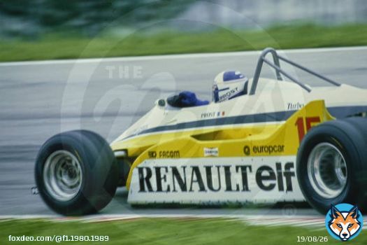#OnThisDay in 1982.  Alain Prost set the pace during the first qualifying session for the Brazilian Grand Prix at Jacarepagu&aacute;. The championship leader taking his Renault RE30B around in 1 min:28.808 sec, over a second quicker than his nearest rival...  &copy;️ Revs Digital Library  #F1