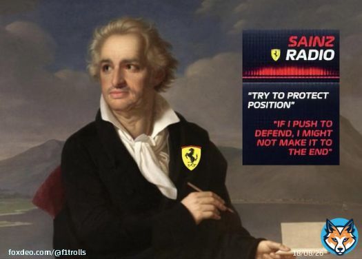Carlos Sainz the *poet*