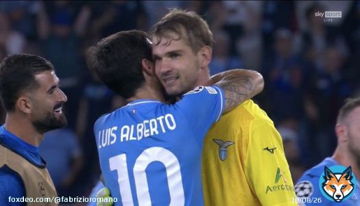 Lazio goalkeeper Ivan Provedel scores in 95th minute to make it 1-1 vs Atl&eacute;tico Madrid  #UCL