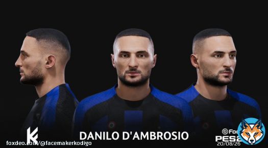 >>#eFootballPES2021 << #DaniloDAmbrosio face ----------------------------------------------------- Link:  ----------------------------------------------------- #eFootball2023  #eFootballPES2021 @Inter  #ForzaInter #SerieA @SerieA  @ddambrosio