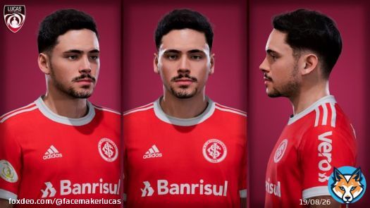 Maur&iacute;cio - Internacional .  Download:  Or for individual purchase contact in DM! . #eFootballPES2021 #eFootball  #blender3d #zbrush