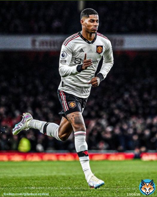 Proud of the boys(Marcus Rashford) and the coach(Ten hag) such a great feelings at camp nou&hellip;De Gea is a extraordinary tonight&hellip;Casemiro the cement&hellip;Can&rsquo;t wait to finish that overrated team in old trafford GGMU #MUFC #BARMUN