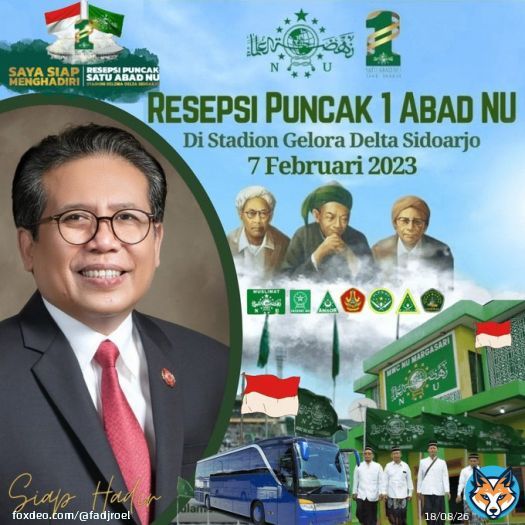 Tahniah #1AbadNU berjaga di garis depan untuk Keislaman, Keindonesiaan & Kemanusiaan ~ Dr. M. Fadjroel Rachman #DubesRIKazakhstanTajikistan @jokowi #IniDiplomasi ⁦@Kemlu_RI⁩ #RintisKemajuan #30YearsIndonesiaKazakhstan ⁦@nursultan_kbri⁩ ⁦⁦@nahdlatululama⁩ ⁦