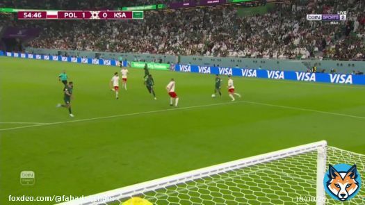 #السعودية_بولندا  فرصة خطيرة للمنتخب السعودي  حبست أنفاس الجميع     #قطر2022 | #كأس_العالم_قطر_2022 | #بولندا_السعودية