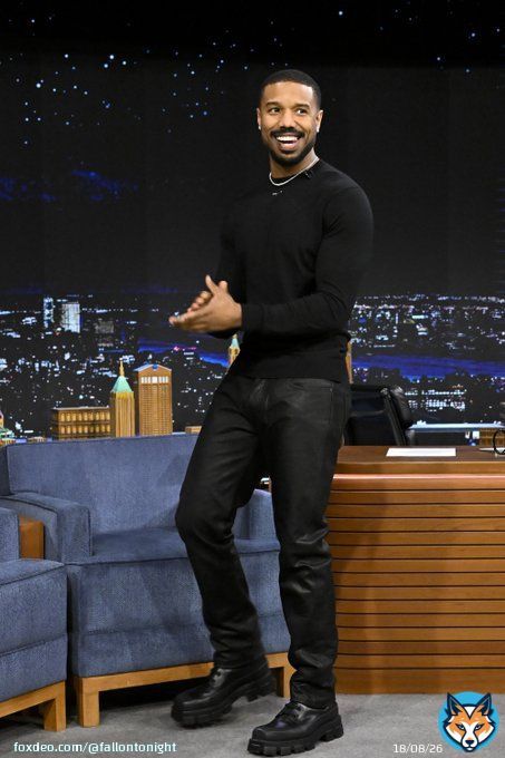 .@michaelb4jordan talks @nbcsnl & @creedmovie tonight! #FallonTonight