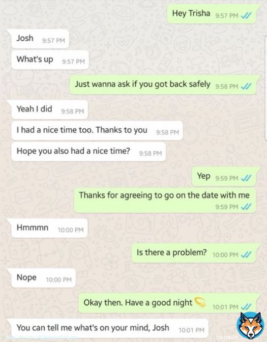 This funy conversation between this guy and his first date is the funniest thing you will read online today  A thread
