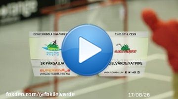 VIDEO > Highlights > ELVI Floorball League: @Pargauja - @FBKLielvarde (4:8) 3 Mar #florbols #floorball