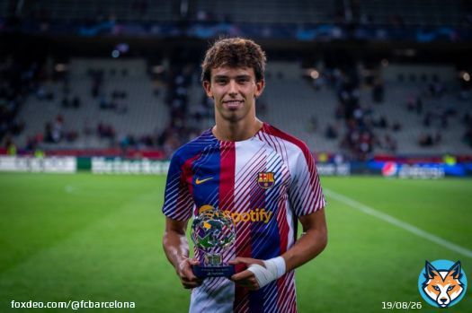 Player of the Match! #Bar&ccedil;aAntwerp