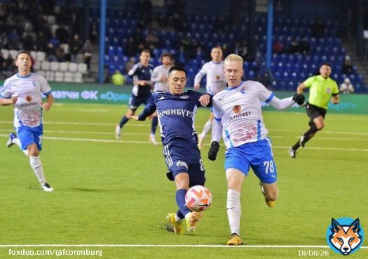 #ОренбургФакел 2:0 после первого тайма