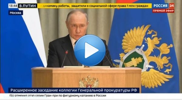 Владимир Путин заявил, что ФСБ предотвратила убийство одного из известных российских тележурналистов. Спецслужбы пресекли деятельность терргруппы, которая планировала покушение.   В ФСБ заявили, что журналистом, на которого готовилось покушение, был Владимир Соловьев.