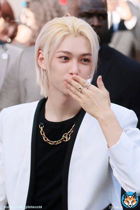 $14,100 USD on one hand...  FELIX LOUIS VUITTON SS24 #FELIXxLVSS24 #LVSS24 @LouisVuitton @Stray_kids
