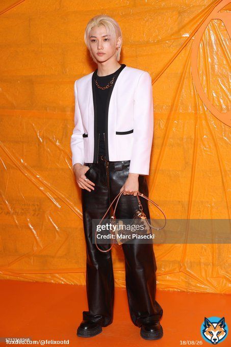 Approximately $6,960 USD on one ear...  FELIX LOUIS VUITTON SS24 #FELIXxLVSS24 #LVSS24 @LouisVuitton @Stray_kids