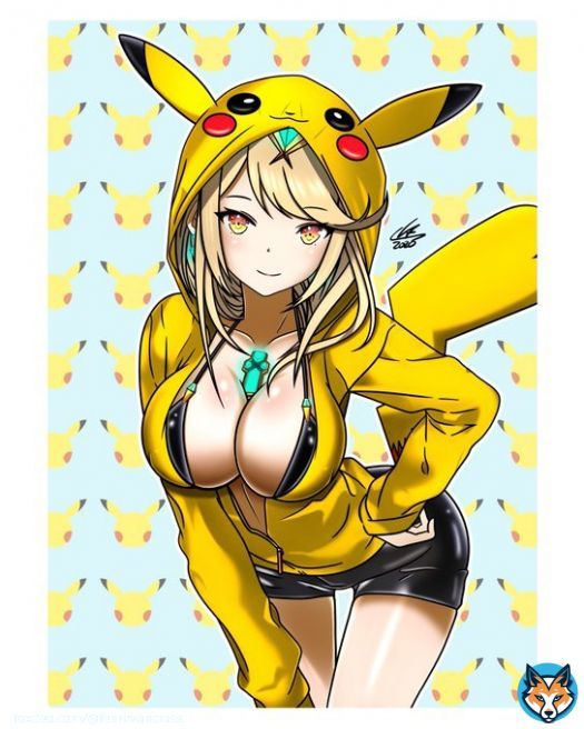 Pok&eacute;mon Cosplayer Mythra |  Pika pika?    #ピカチュウ #ピカチュウになりたい #ポケモン #コスプレ