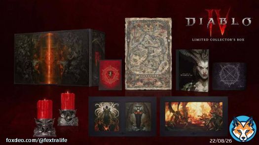 Fextralife #Giveaway LIVE  Great news! We're giving away another Limited Collector&rsquo;s Box for #Diablo4! The winner will be announced on the 20th!  Includes: Candle of Creation Mousepad  Cloth Map of Sanctuary Art Book & More!   ENTER:   #DiaabloIV