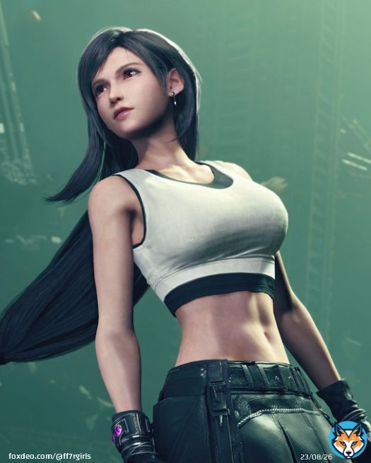 I went back and retook this pose (3rd time) to get better lighting. I think this is the best one so far. This one replaces the old one. #FinalFantasy #FF7Remake #FF7R #Tifa